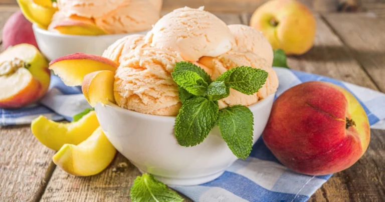 Peach Ice Cream