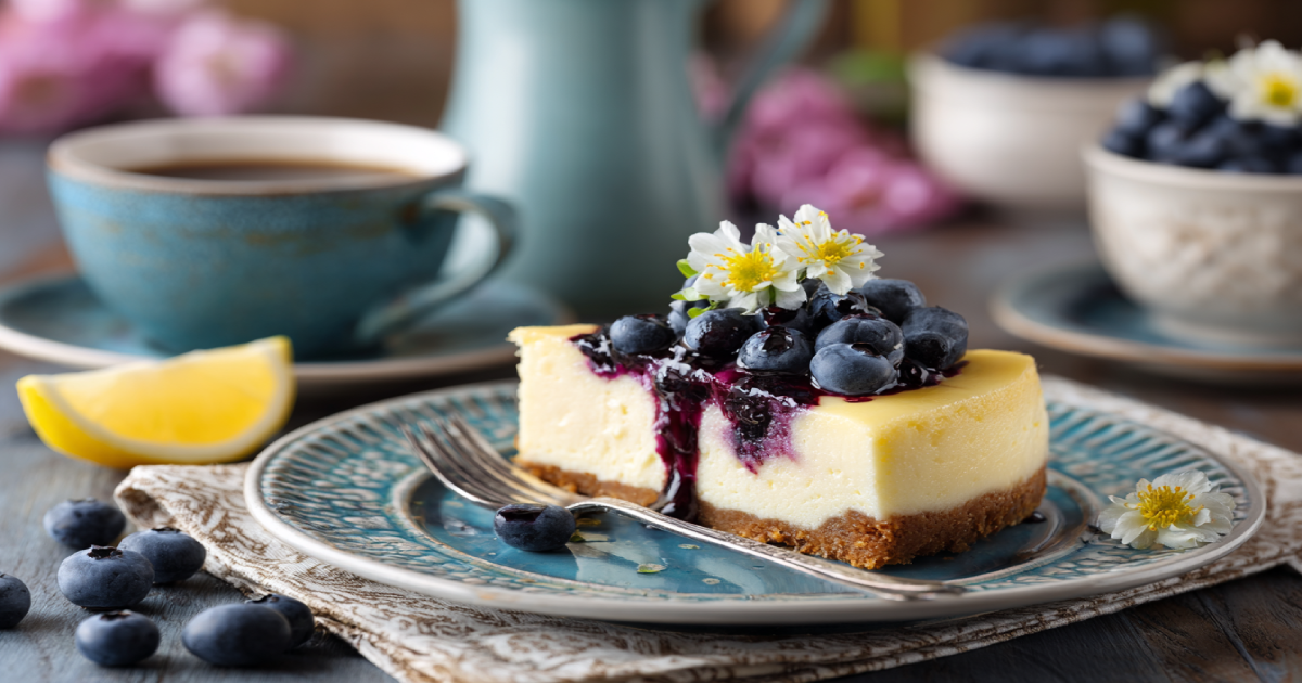 Lemon Blueberry Cheesecake