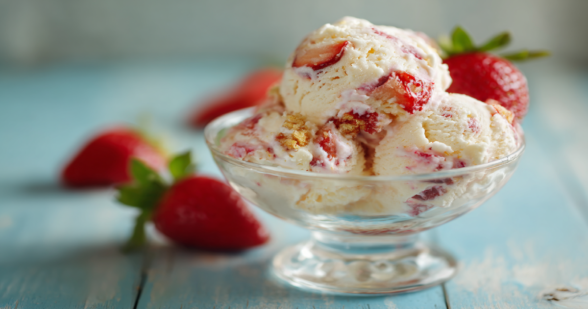Strawberry Shortcake Ice Cream