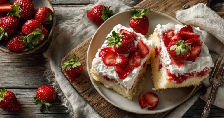 Strawberry Tres Leches Cake