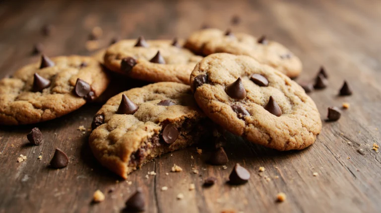 eggless chocolate chip cookies